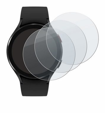 BROTECT flexible Panzerglasfolie für Samsung Galaxy Watch 4 (44mm), Displayschutzglas, 3 Stück, Schutzglas Glasfolie matt entspiegelt Anti-Reflex