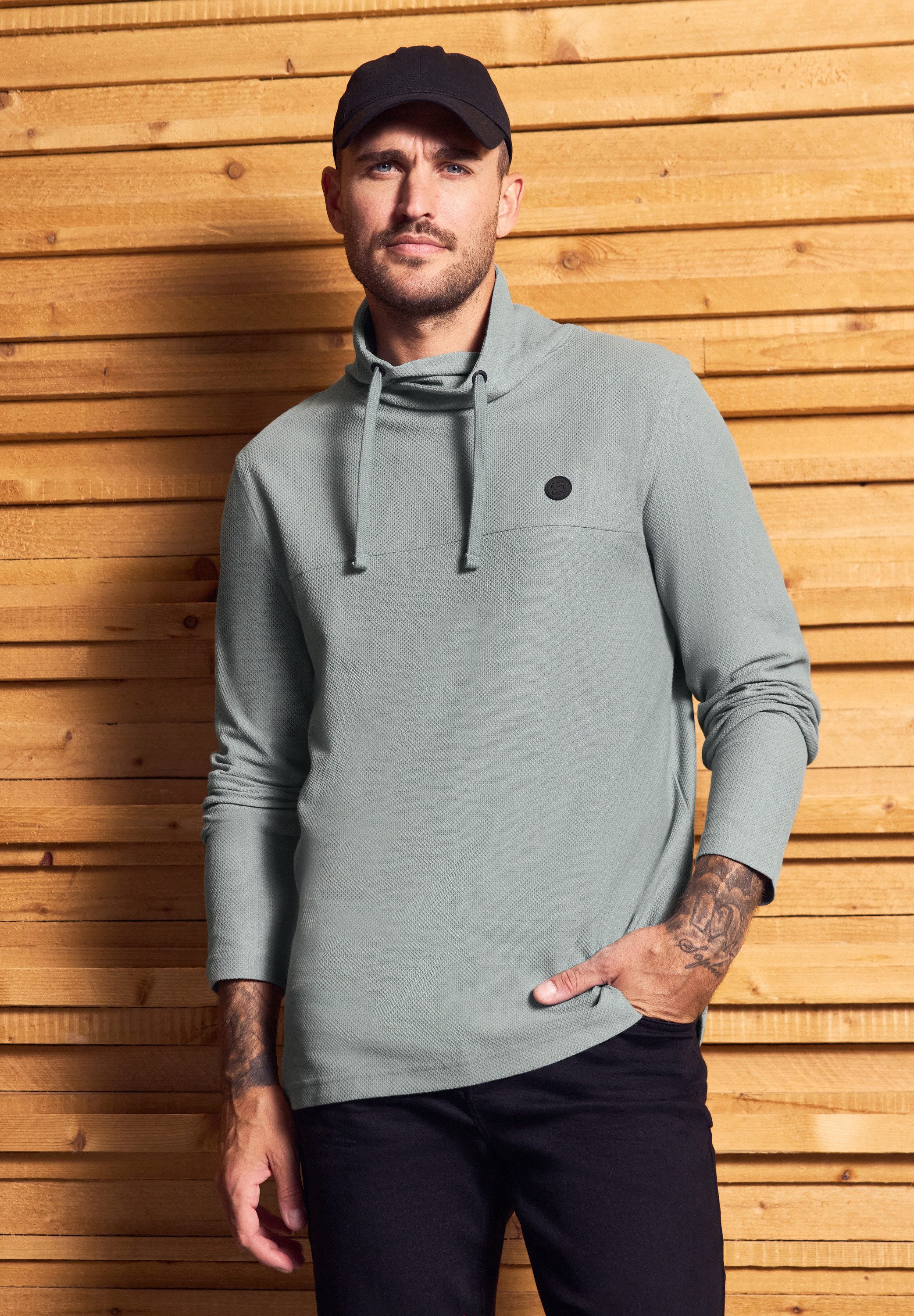 STREET ONE MEN T-Shirt aus reiner Baumwolle