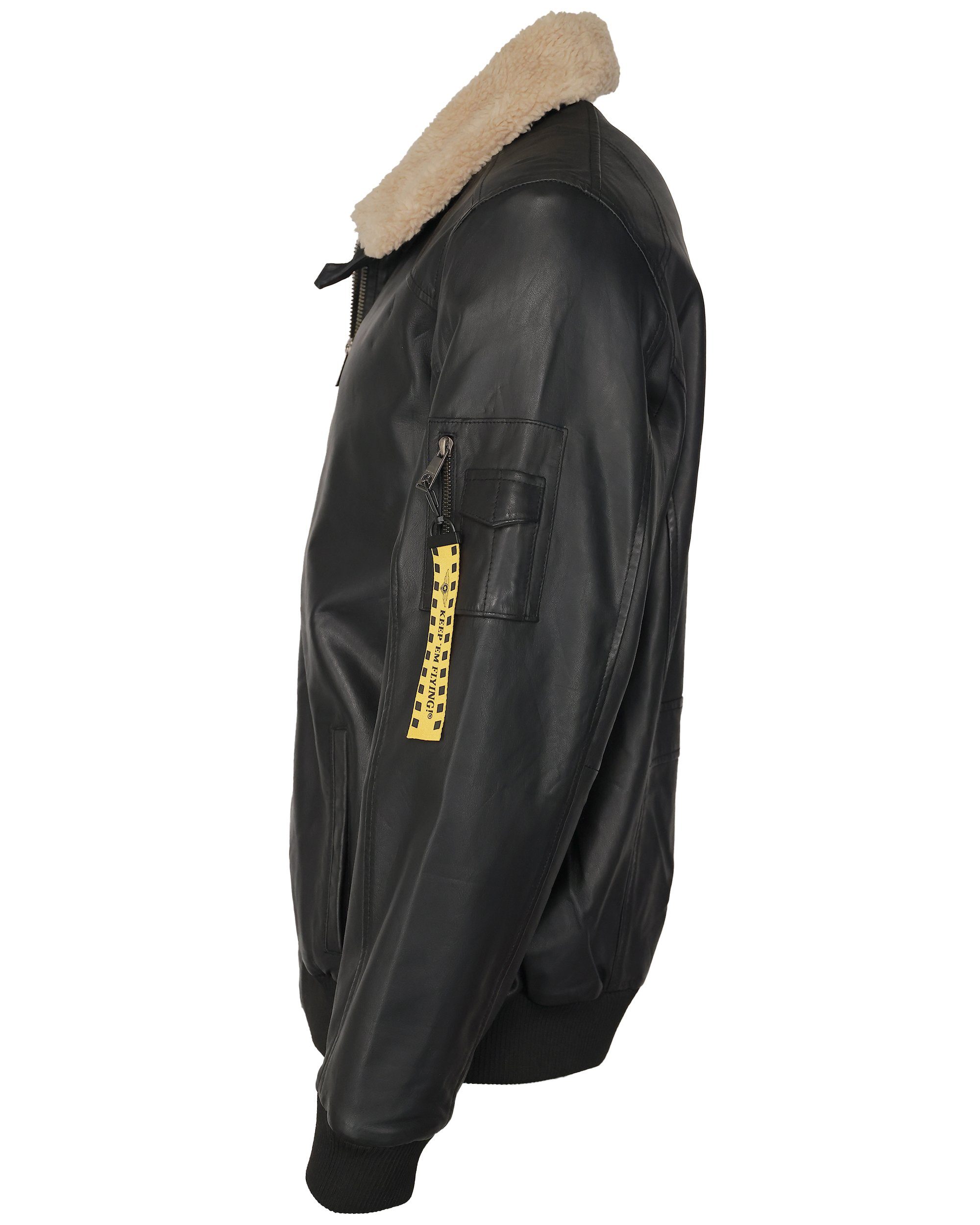 TOP GUN Lederjacke TG20193144