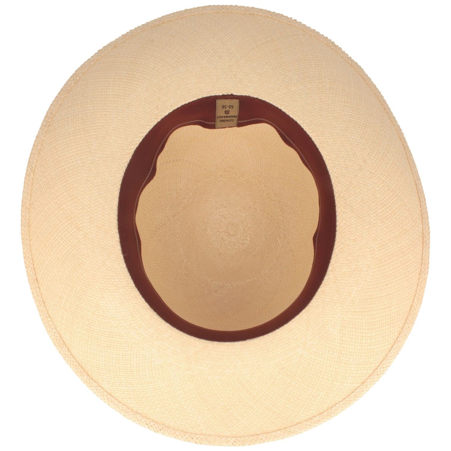 UV 50+ Glocke Schutz Mittelbreite Strohhut aus beige 21 Breiter mit Panama