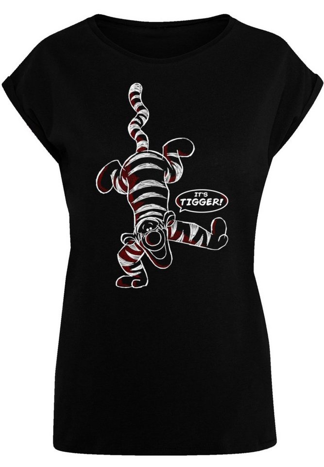 F4NT4STIC T-Shirt Disney Winnie Puuh It's Tigger Premium Qualität,  Offiziell lizenziertes Disney T-Shirt