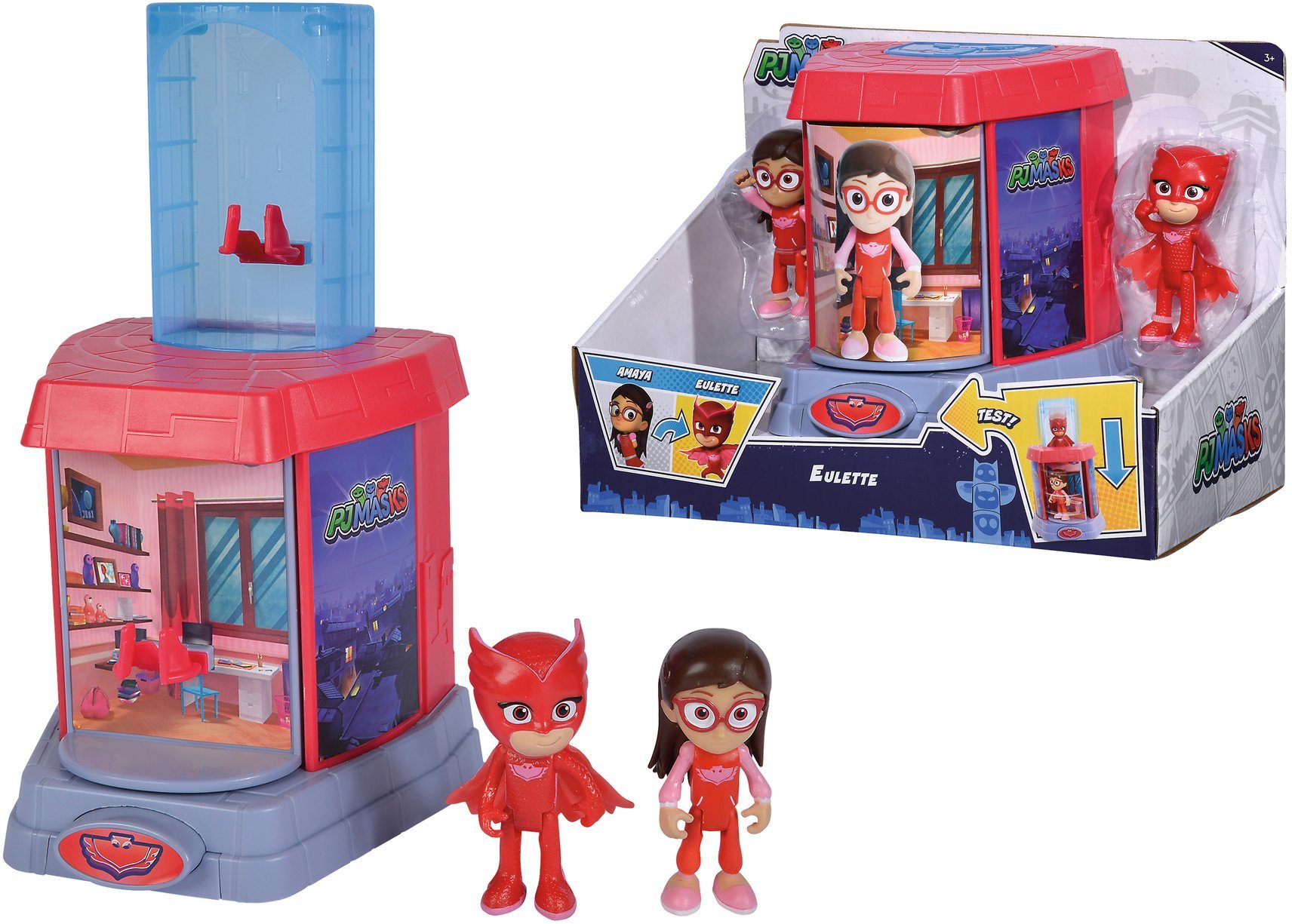 Image of SIMBA Spiel-Gebäude »PJ Masks, Verwandlung Amaya/Eulette«