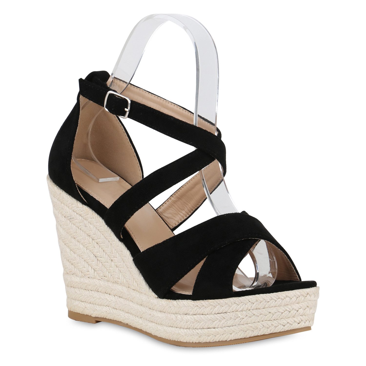 VAN HILL 840954 Plateausandaletten Schuhe günstig online kaufen