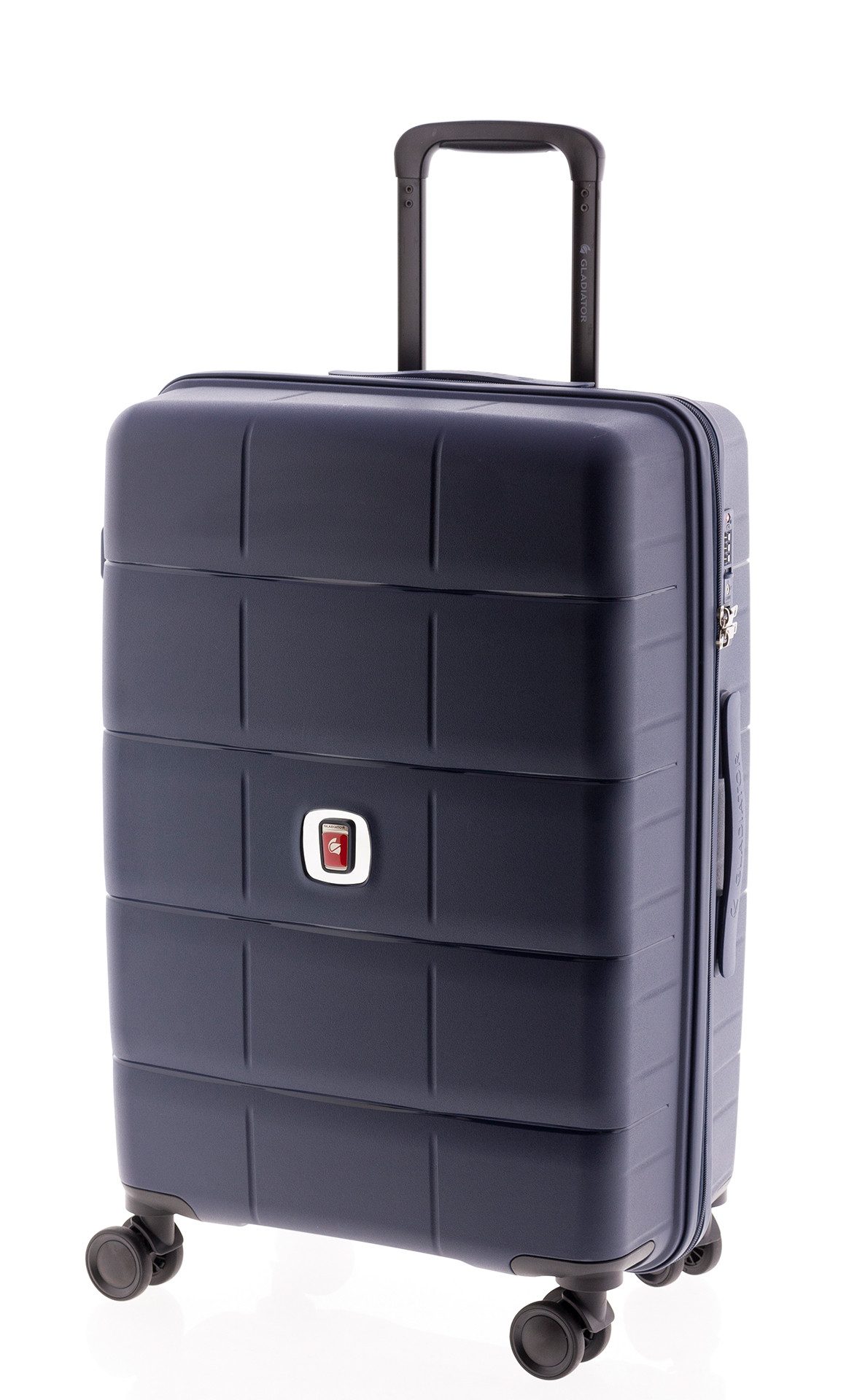 GLADIATOR Hartschalen-Trolley M - 64x44x27cm, 4 Rollen, TSA, Polypropylen - in 4 Farben