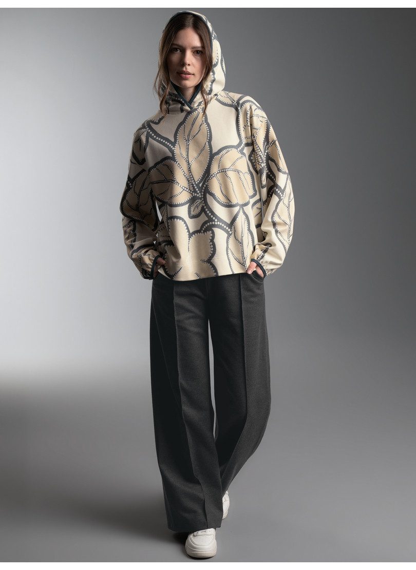 Trigema Freizeitanzug TRIGEMA Outfit mit floralem Muster (1-tlg)