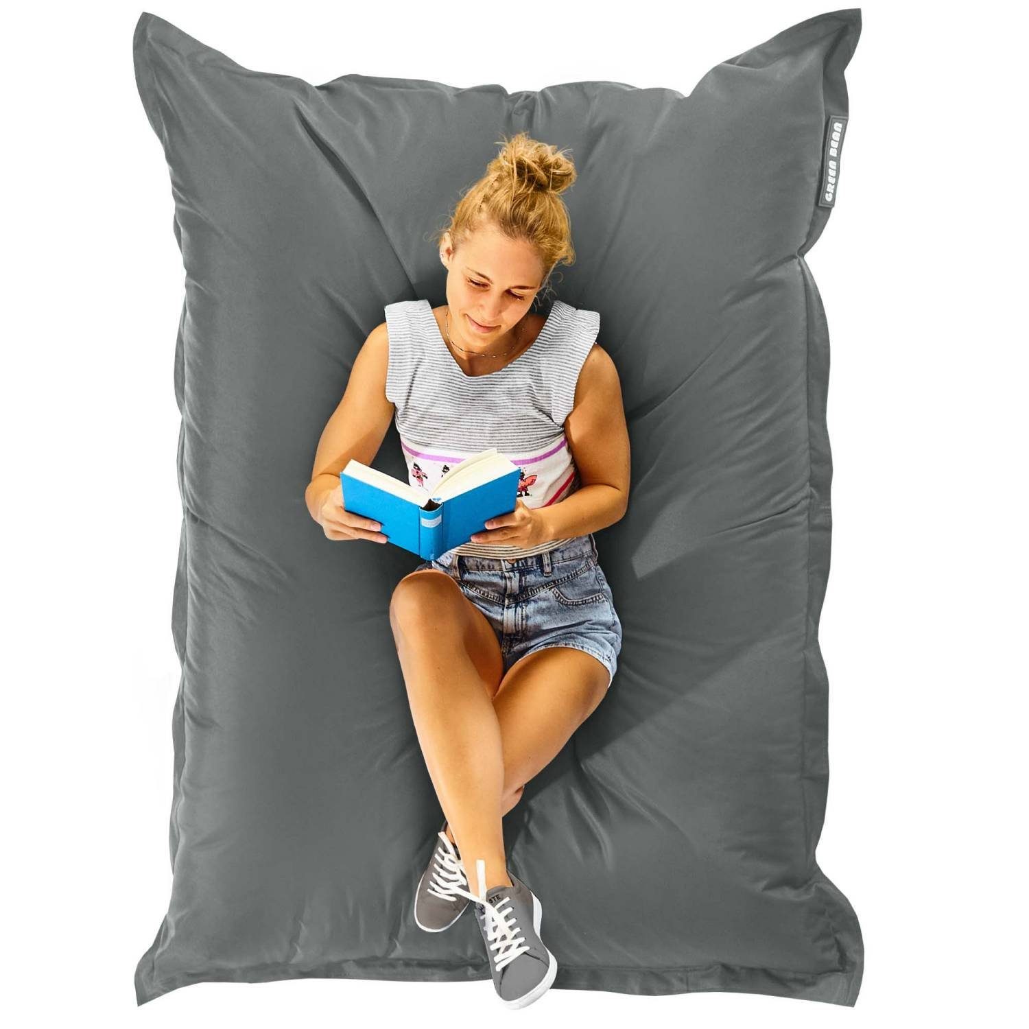 Green Bean Sitzsack Square (XXL Riesensitzsack 140x180cm 380 Liter Kinder & günstig online kaufen