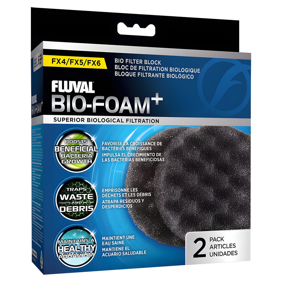 FLUVAL Aquariumfilter Bio Foam 2er für Fluval FX5/FX6