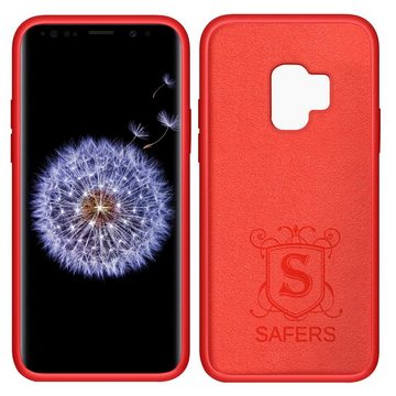 CoolGadget Handyhülle Silikon Colour Series Slim Case für Samsung Galaxy S9 5,8 Zoll, Hülle weich Handy Cover für Samsung S9 Schutzhülle