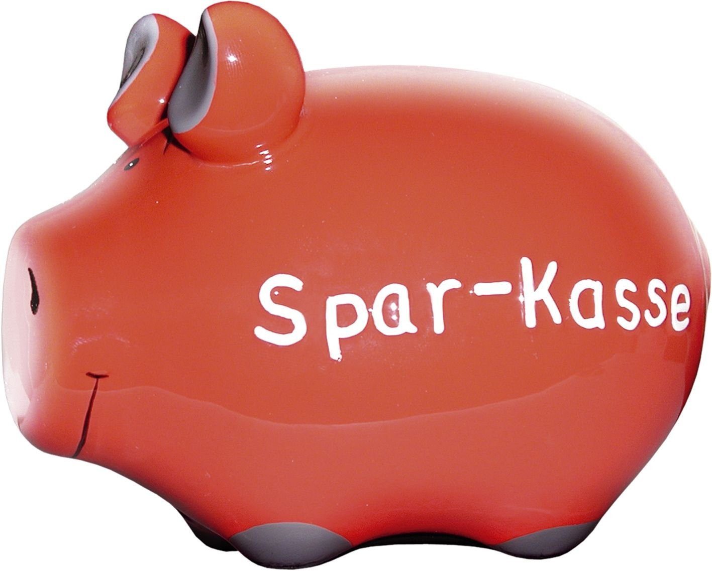 KCG Spardose Schwein klein Keramik, "Spar-Kasse" - Klemmen