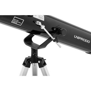 Uniprodo Teleskop Teleskop Einsteiger Fernrohr Reflektor Spiegelteleskop Astronomie 700