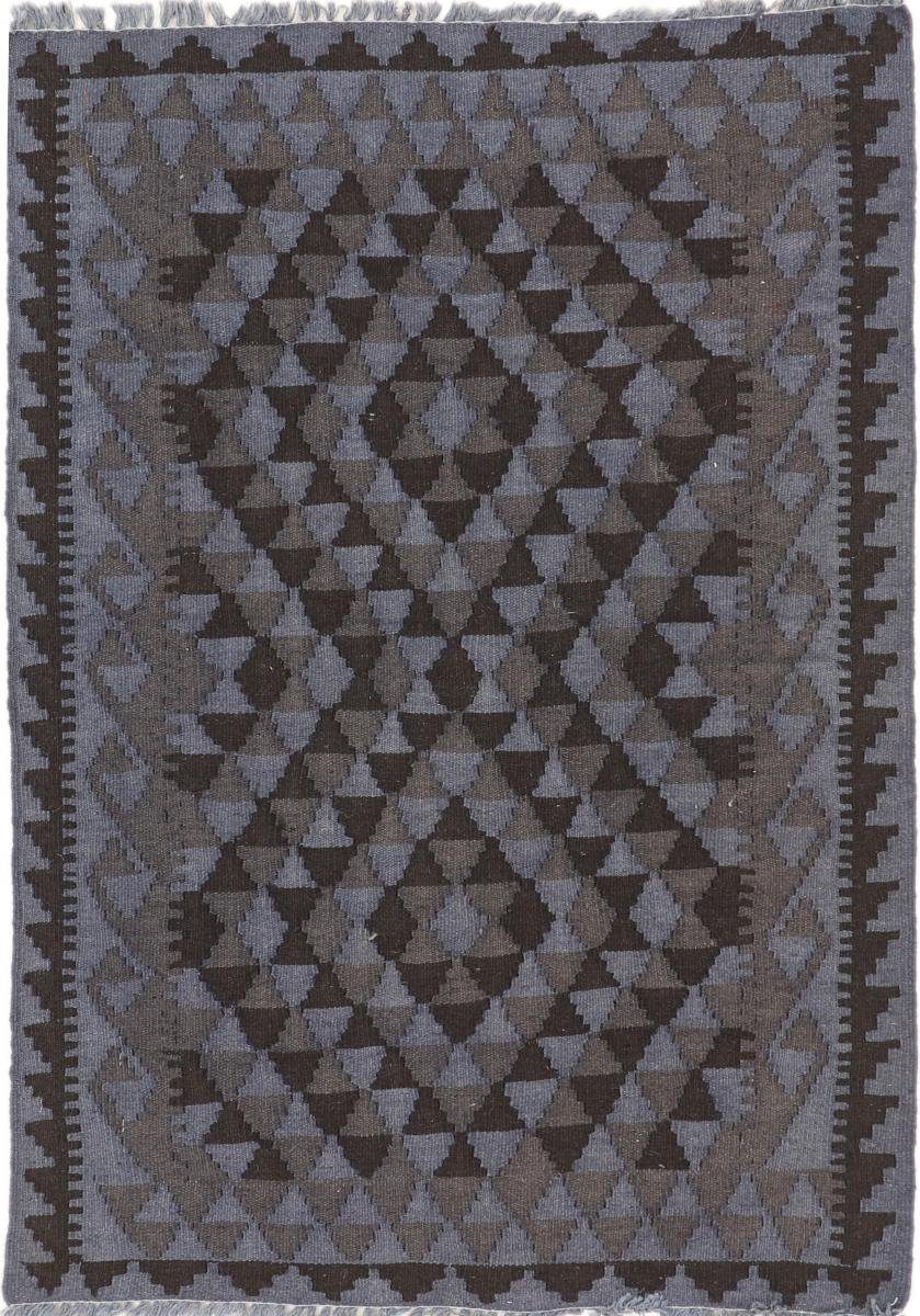 Afghan Höhe: Orientteppich rechteckig, Moderner, 83x115 3 Heritage Trading, Kelim mm Nain Limited Handgewebter