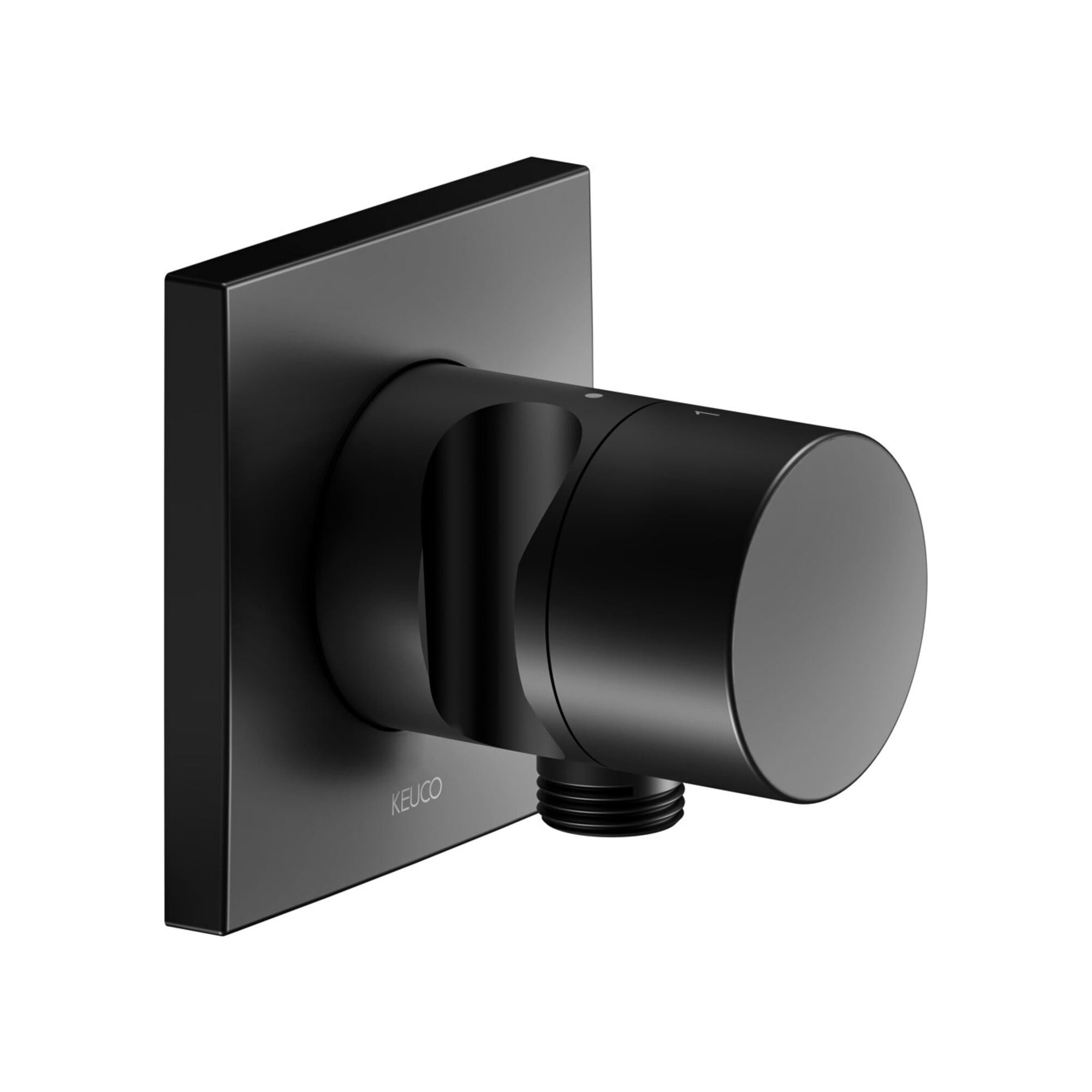 Keuco Keuco Fertigmontageset IXMO Pure UP-2-W-Vtl, ek, Schlaucha./Halter, sw Installationskabel