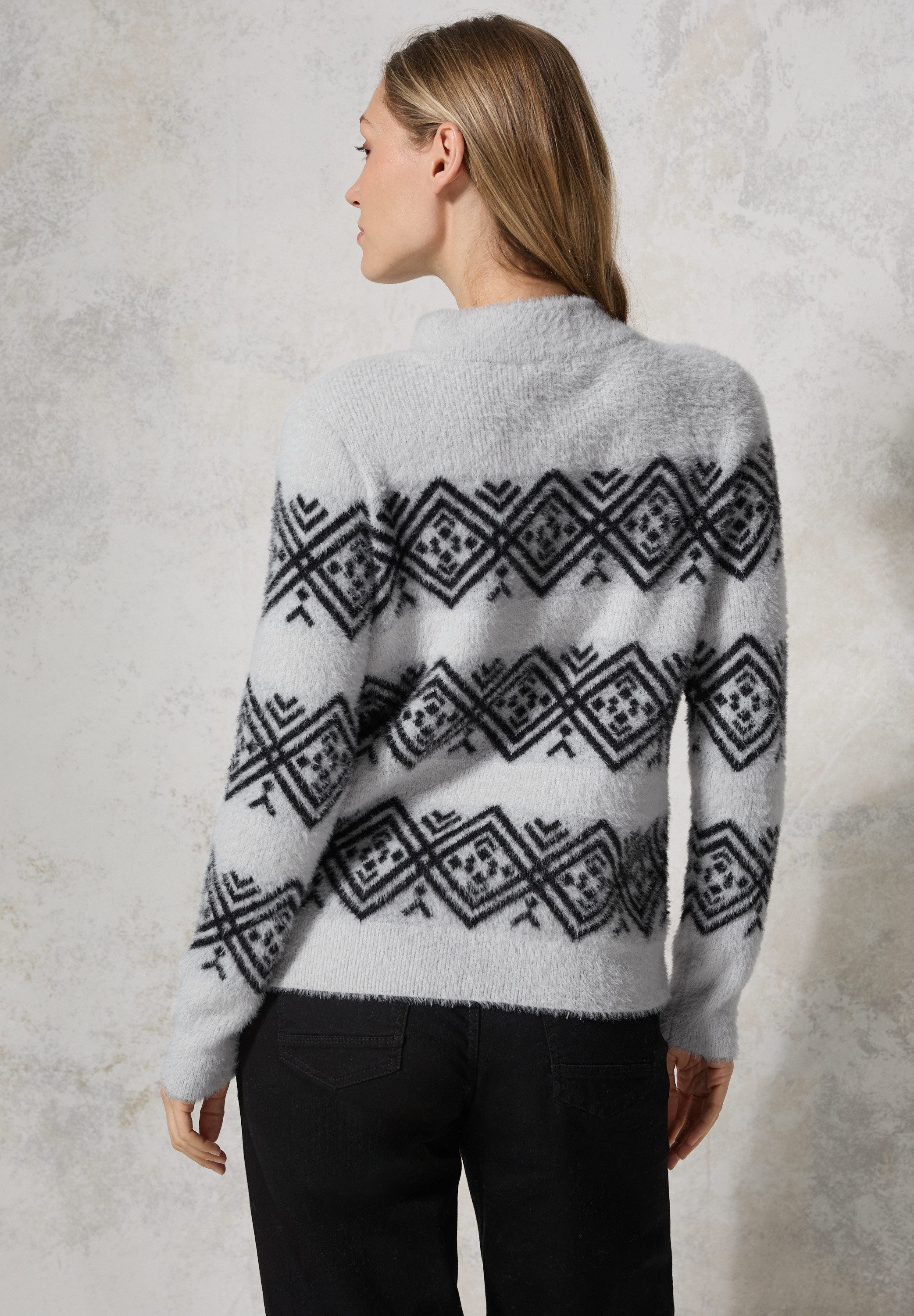 Cecil Strickpullover, mit grafischem Muster günstig online kaufen