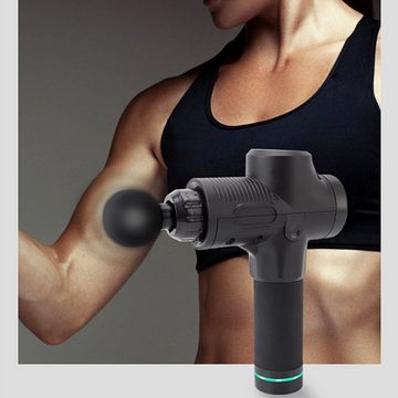 LeiGo Massagepistole Massage-Set,Muskelmassage,Massagegerät mit LCD-Touchscreen, Massagepistolen zur Muskelentspannung und Entspannungsmassage