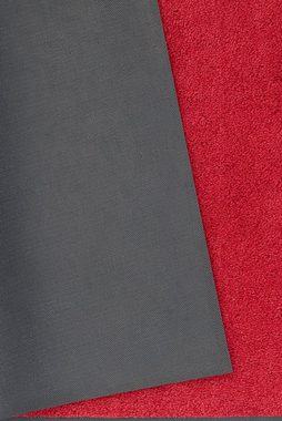 Fußmatte Lavea, andas, rechteckig, Höhe: 9 mm, Schmutzfangmatte, Uni-Farben, In- und Outdoor-Teppich, waschbar