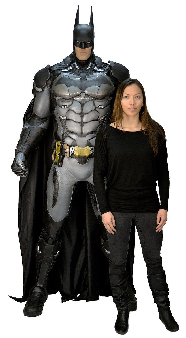 NECA Actionfigur Arkham Knight Lifesize Foam Replica Batman