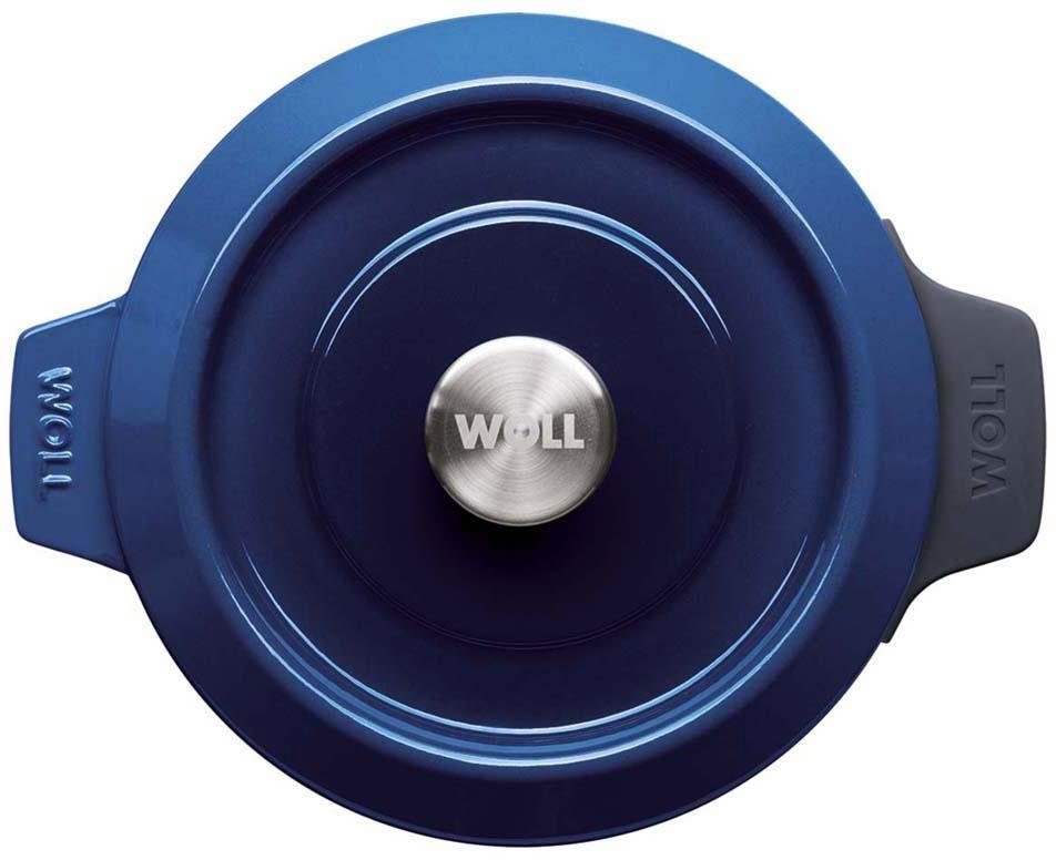 WOLL Kochtopf 24 blau cm, Iron, Gusseisen (1-tlg), Induktion Ø