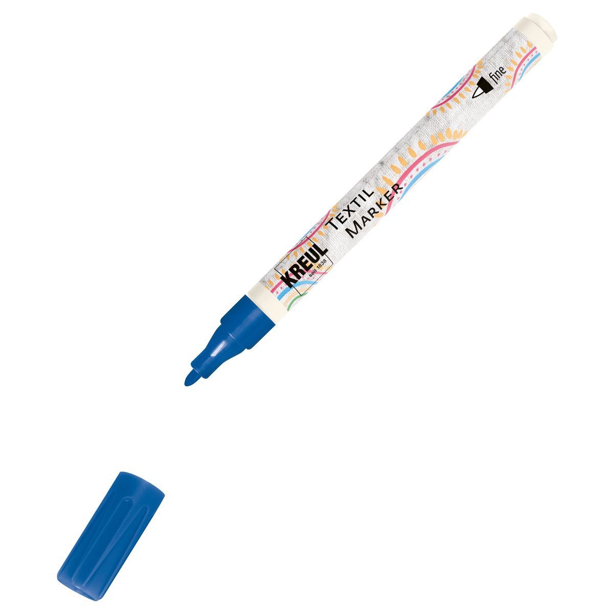 Textilmarker KREUL Textilmarker fine blau