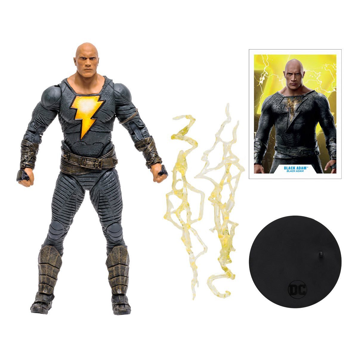 McFarlane Toys Actionfigur McFarlane Toys DC Black Adam Movie Black Adam 7 Inch Actionfigur
