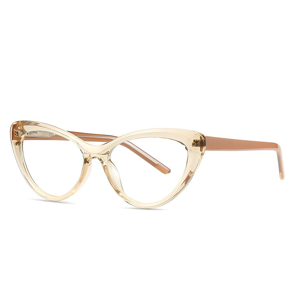 Lesebrille Damen Herren Cat Eye Blaulichtfilter Anti-Müdigkeit Mode