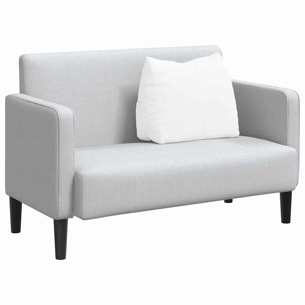 vidaXL Rückenkissen Rückenkissen Weiß 60 x 20 x 50 cm Stoff, 1-tlg.