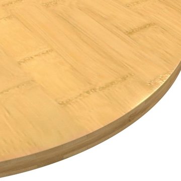 furnicato Tischplatte Ø30x2,5 cm Bambus (1 St)