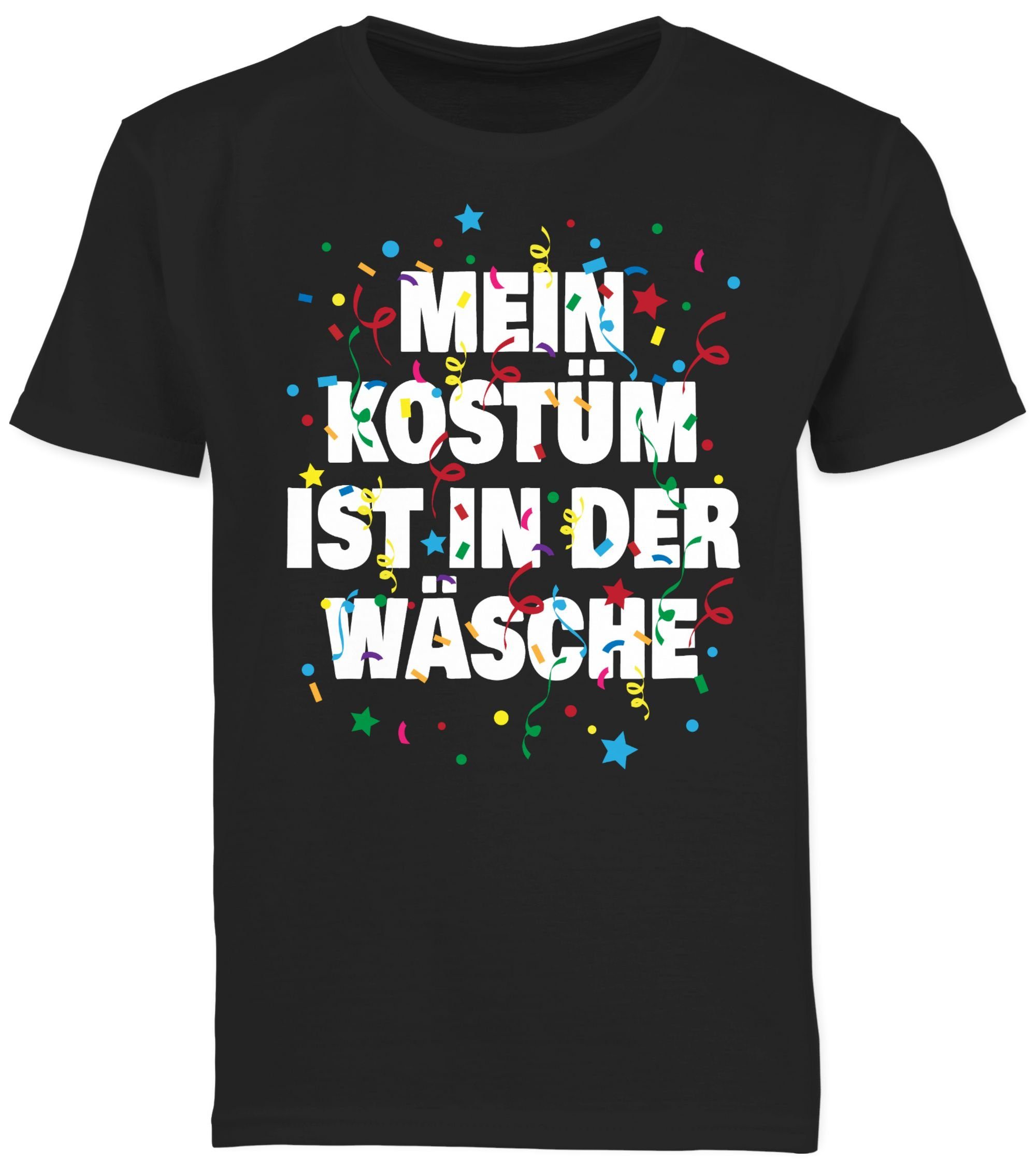 T-Shirt Mein Kostüm ist in der Wäsche Konfetti I Fastnacht I Fasnacht I Fasnet