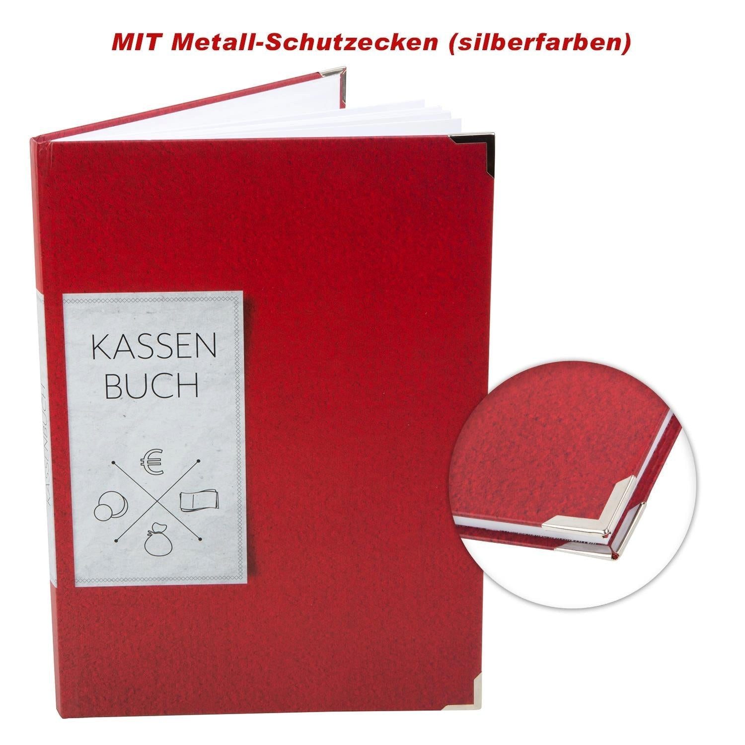 Logbuch-Verlag Notizbuch Ordnungsgemäßes Kassenbuch DIN A4 Hardcover - Übersicht Finanzen