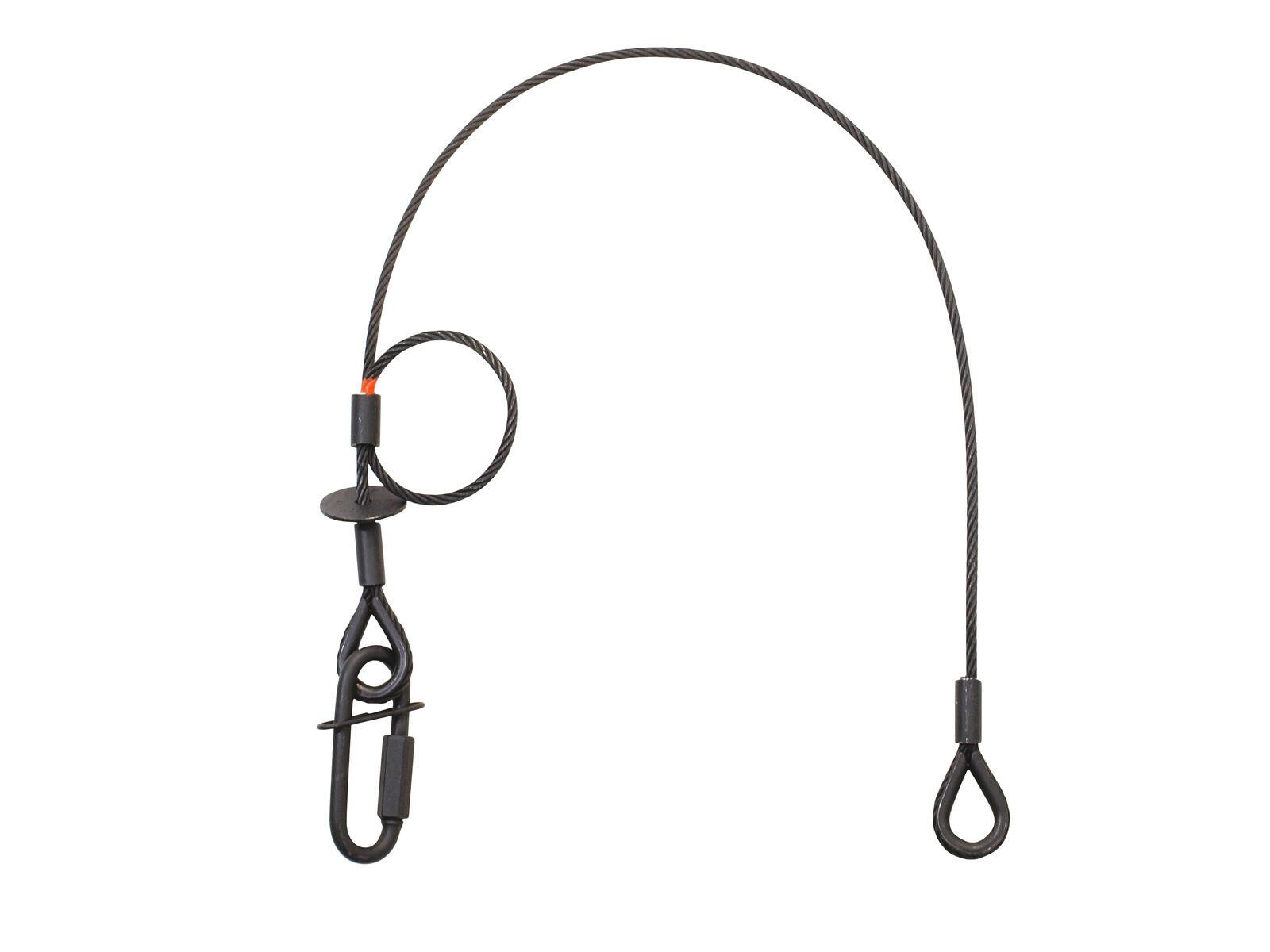 SAVEKING SAVEKING Sicherungsseil 4x600 schwarz Drahtseil