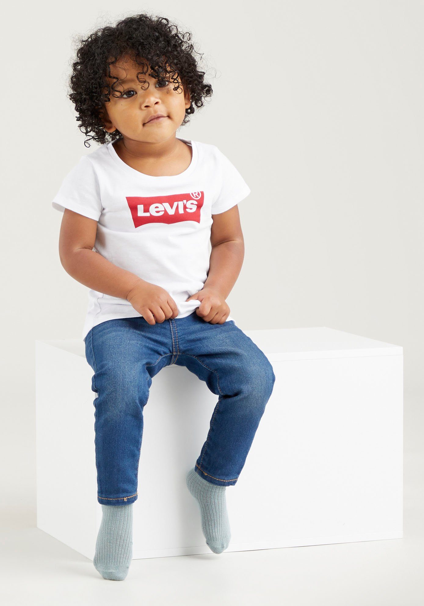 Levi's® Kids T-Shirt for rot-weiß BABY GIRLS