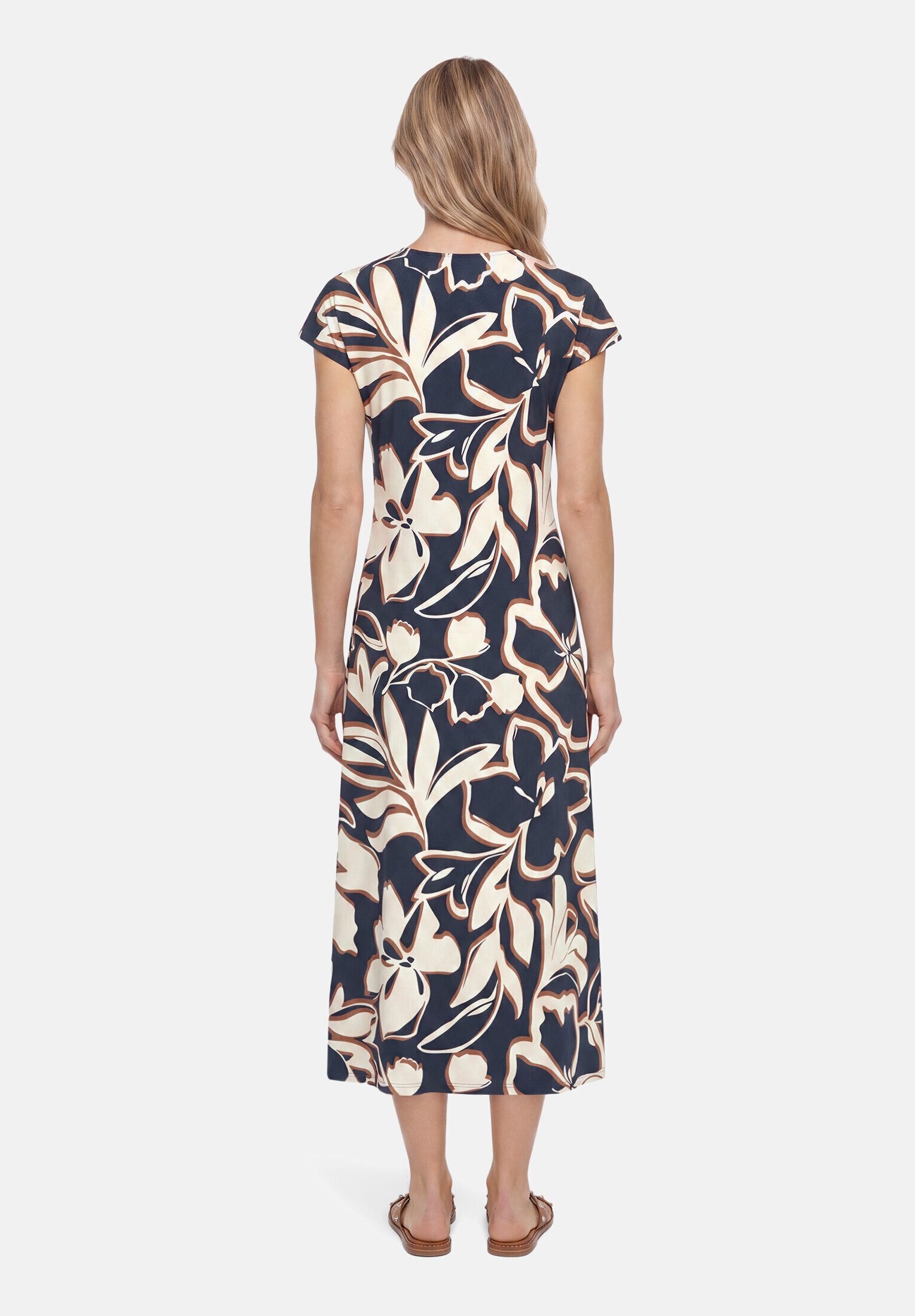 Betty Barclay Midikleid Damen mit Raffung
