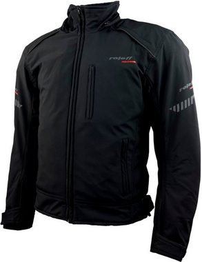 roleff Motorradjacke Softshell RO 1513 7 Taschen, 4 Belüftungslöcher, mit Sicherheitsstreifen