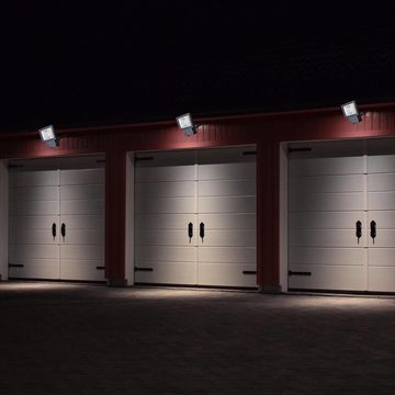näve Außen-Wandleuchte Arbeitsleuchte LED Außen Werkstatt Außenleuchte Flutlicht Baustrahler