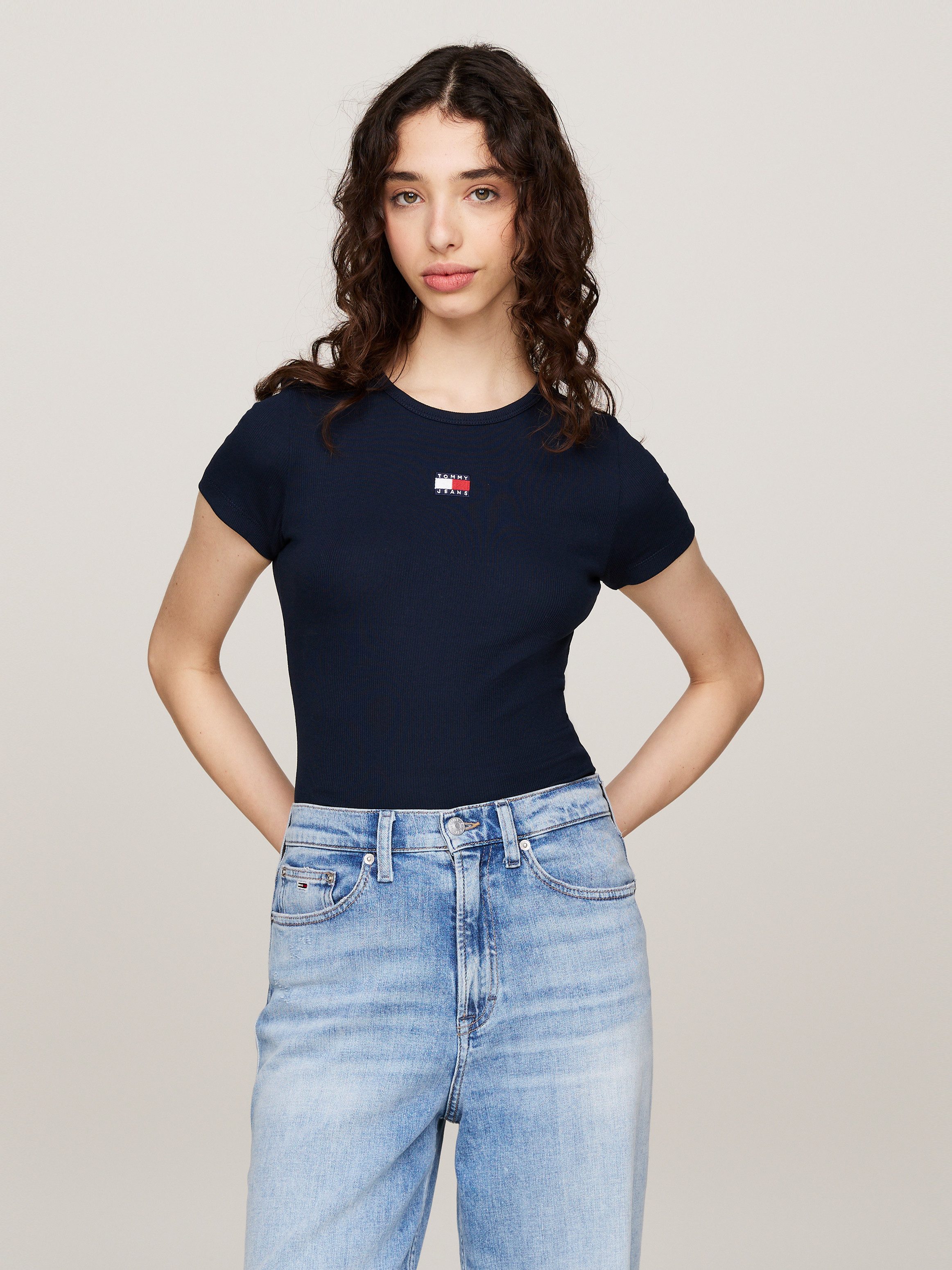 Tommy Jeans T-Shirt TJW SLIM BADGE günstig online kaufen