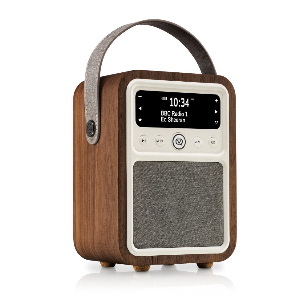 VQ VQ Monty DAB/DAB+ Digitalradio mit UKW, Bluetooth, Wecker, USB – Braun Digitalradio (DAB)