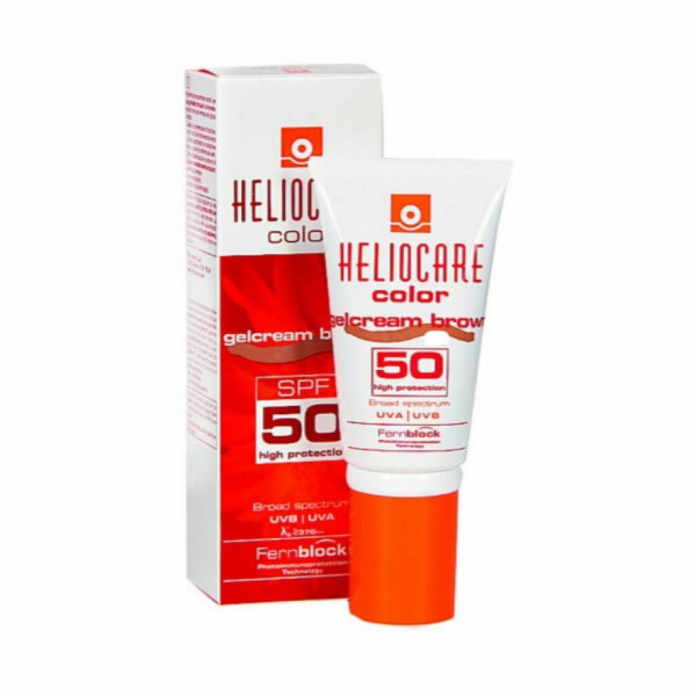 Heliocare Gesichts-Reinigungsmilch COLOR GELCREAM SPF50 #brown