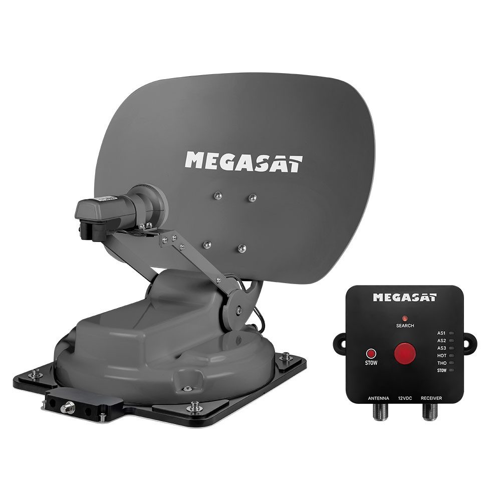 Megasat Caravanman kompakt 4 graphit vollautomatische Sat Satelliten Antenne SAT-Antenne