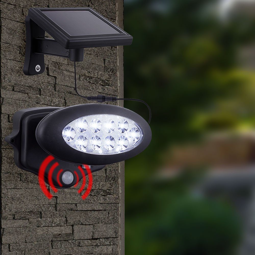 LED Wandstrahler, Wandleuchte mit Bewegungsmelder Außen
