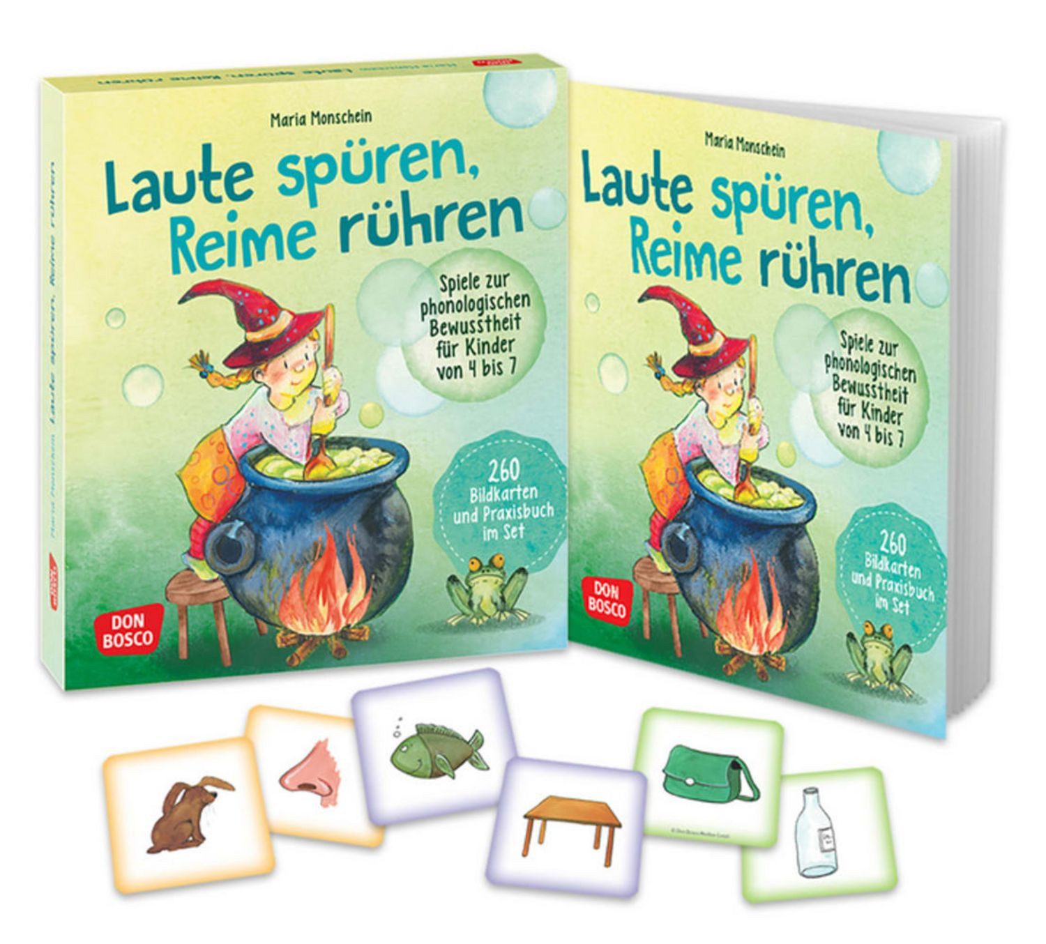 Laute spüren, Reime rühren. Spiele zur phonologischen Bewusstheit für / Maria Monschein