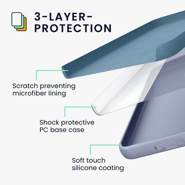 kwmobile Handyhülle Hülle für Samsung Galaxy S23, Hülle Silikon gummiert - Handyhülle - Handy Case Cover