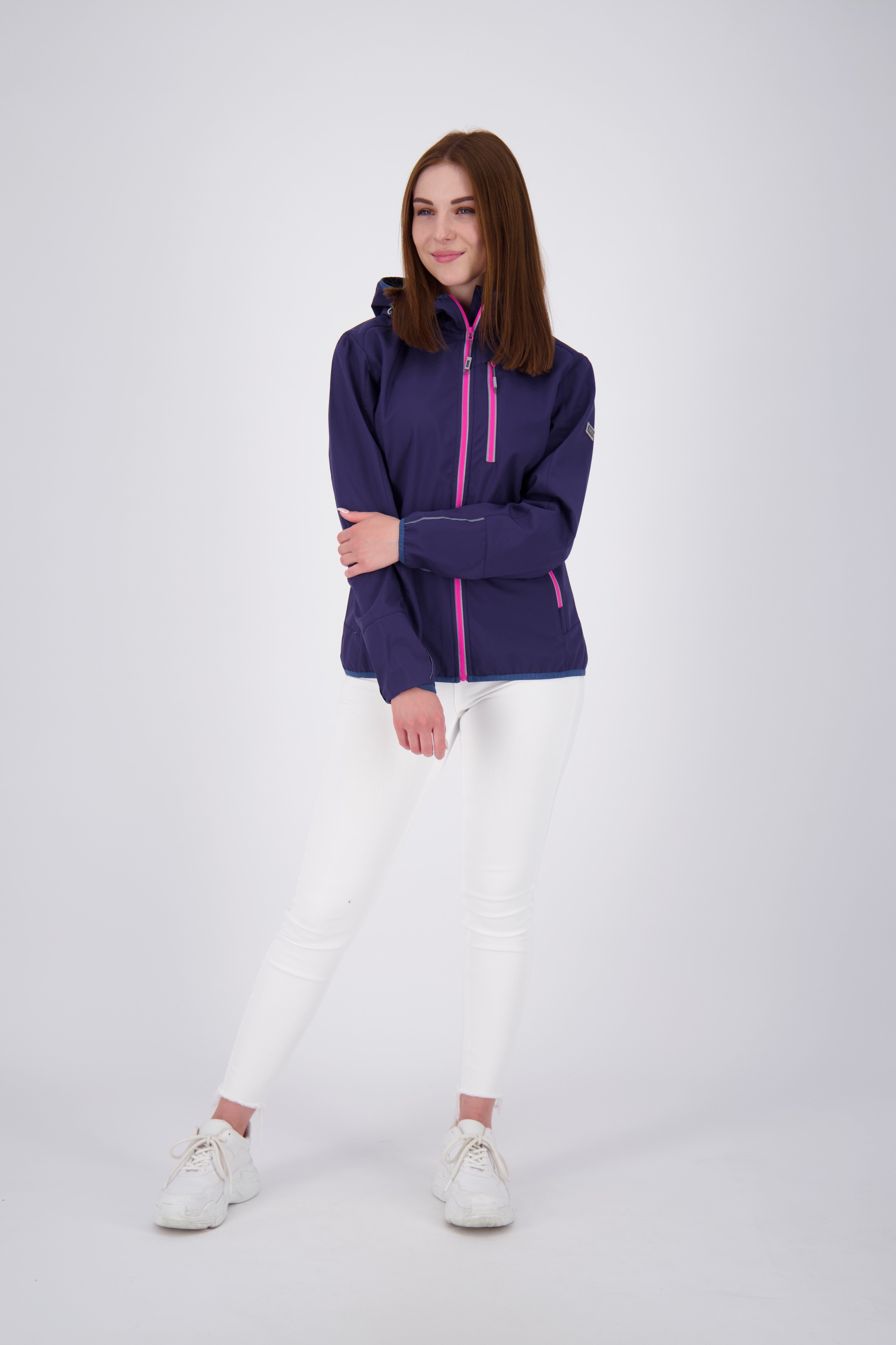 DEPROC Active Größen PEAK in WOMEN MECATINA maritim erhältlich Großen II Softshelljacke blue auch