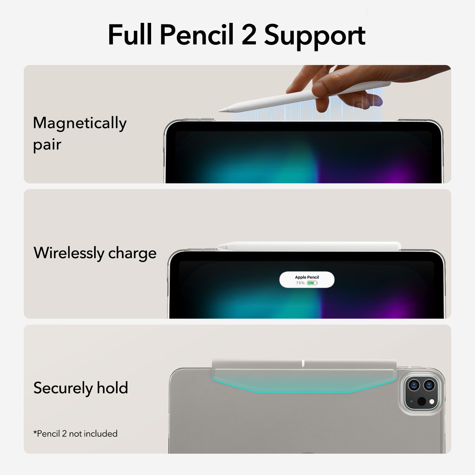 ESR Tablet-Hülle Ascend Trifold Case für Apple iPad Pro 11" (2024) 28 cm (11 Zoll)