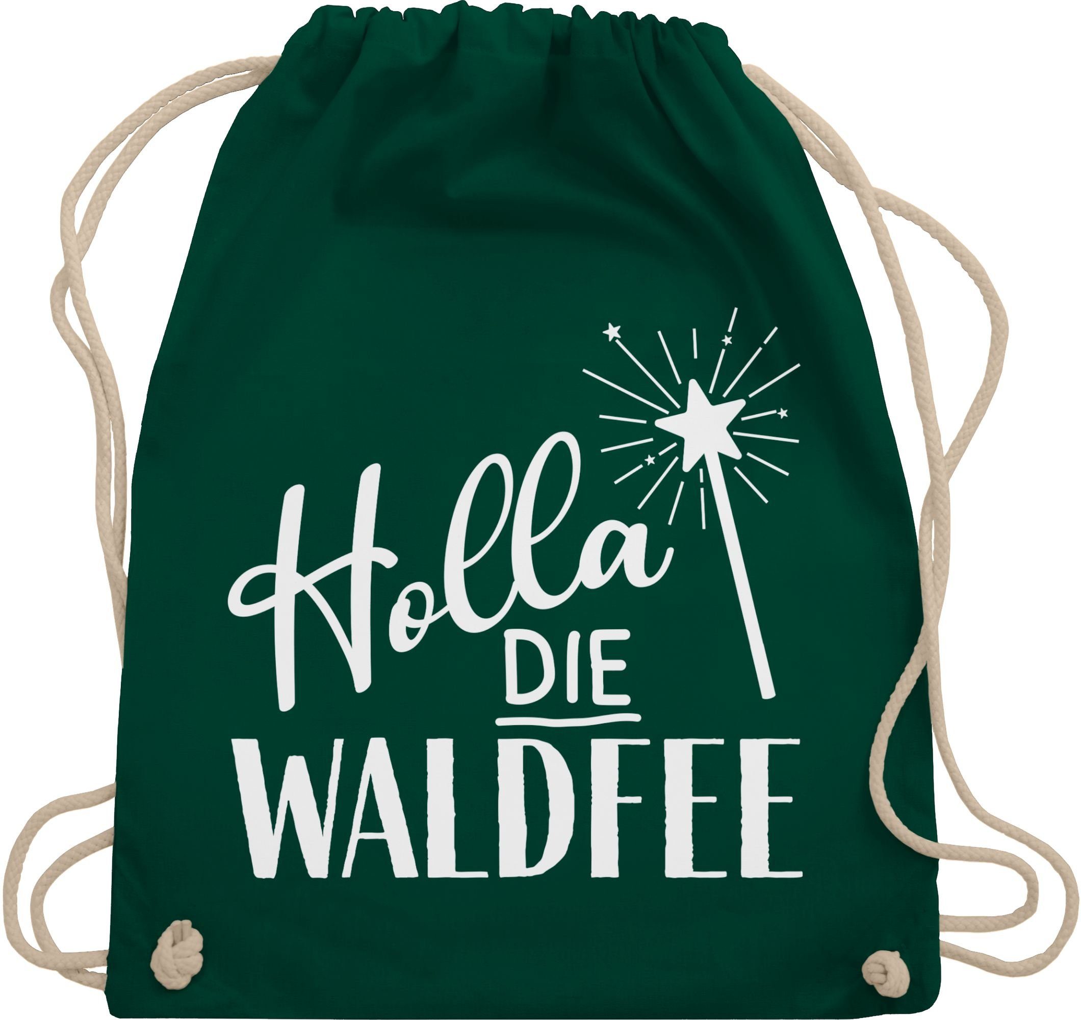 Turnbeutel Holla die Waldfee, Waldfee Kostüm