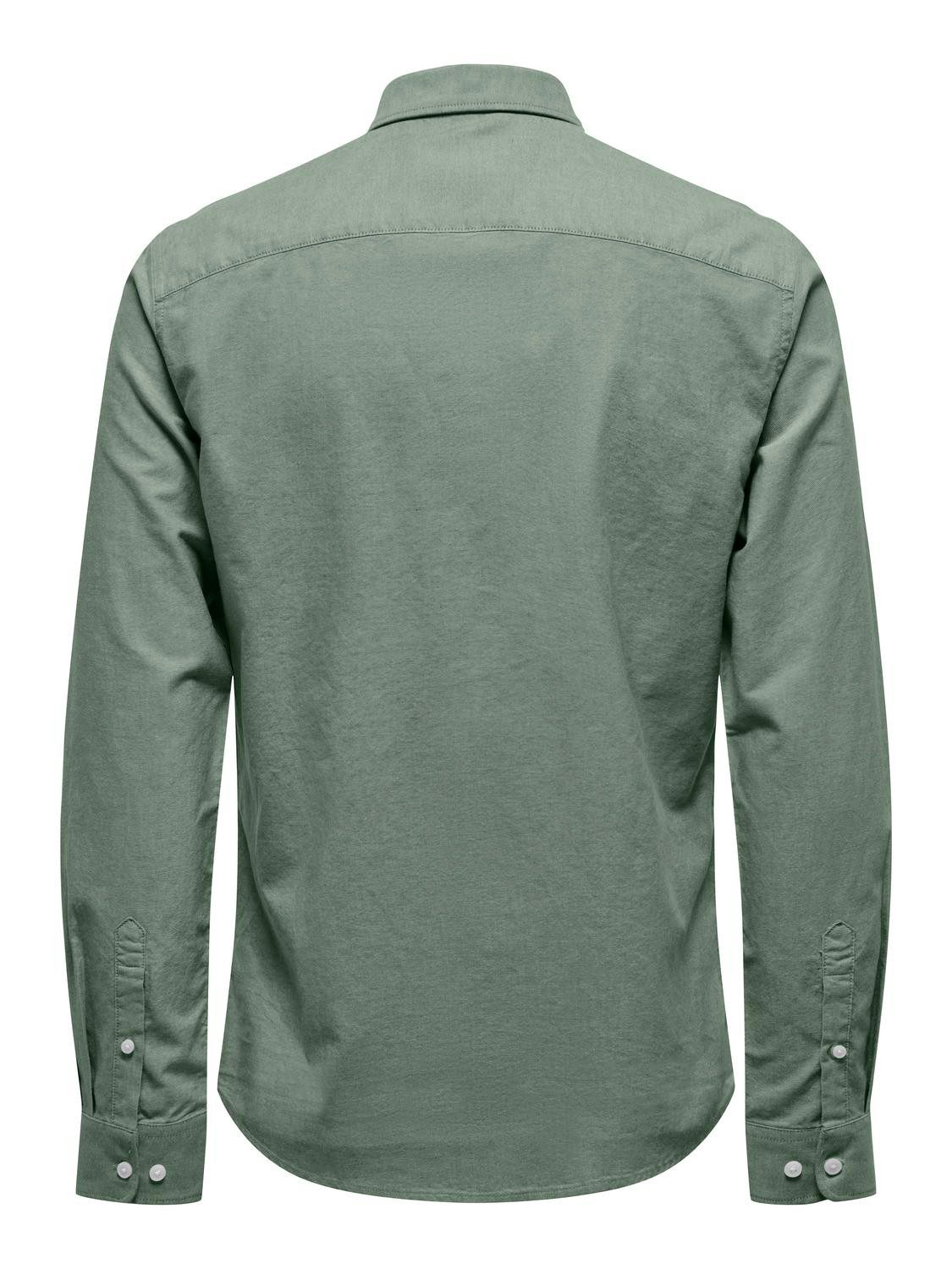 ONLY & SONS Langarmhemd Slim Fit günstig online kaufen