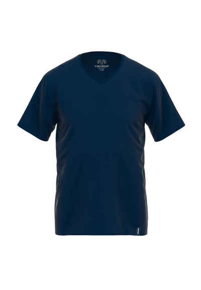 CECEBA V-Shirt 30893 (Doppelpack) in reiner natürlicher Baumwoll-Qualität