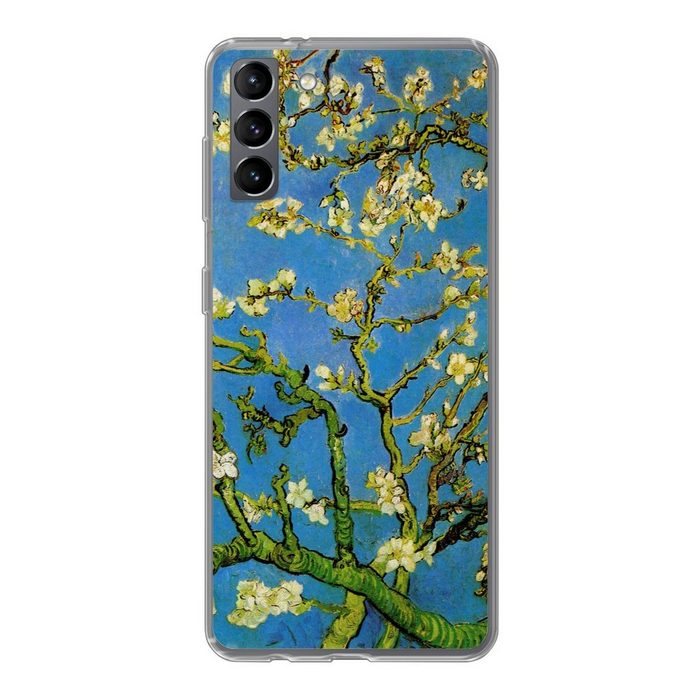 MuchoWow Handyhülle Mandelblüte - Vincent van Gogh Phone Case Handyhülle Samsung Galaxy S21 Plus Silikon Schutzhülle