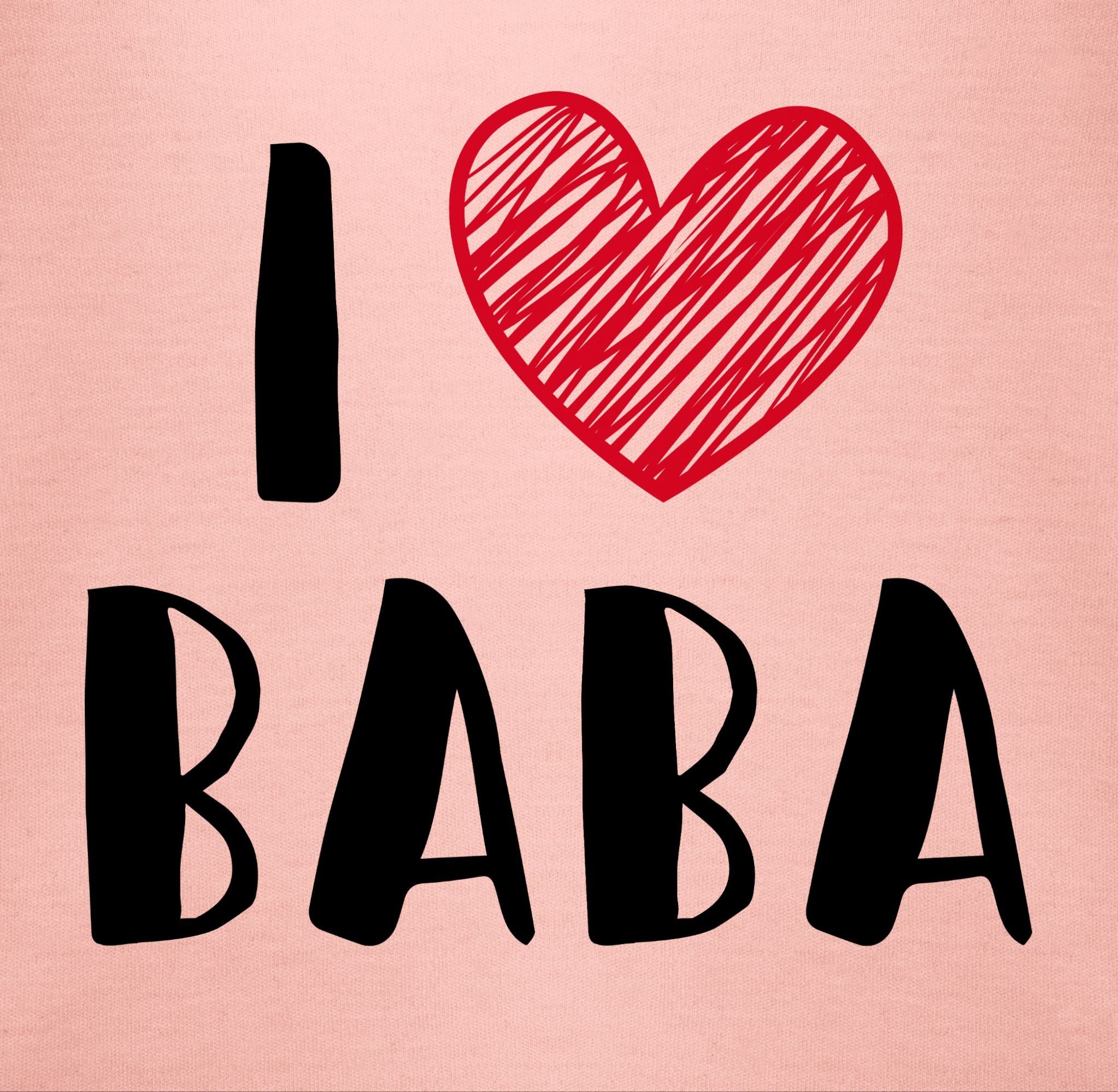 Shirtracer Shirtbody I Love Baba Papa