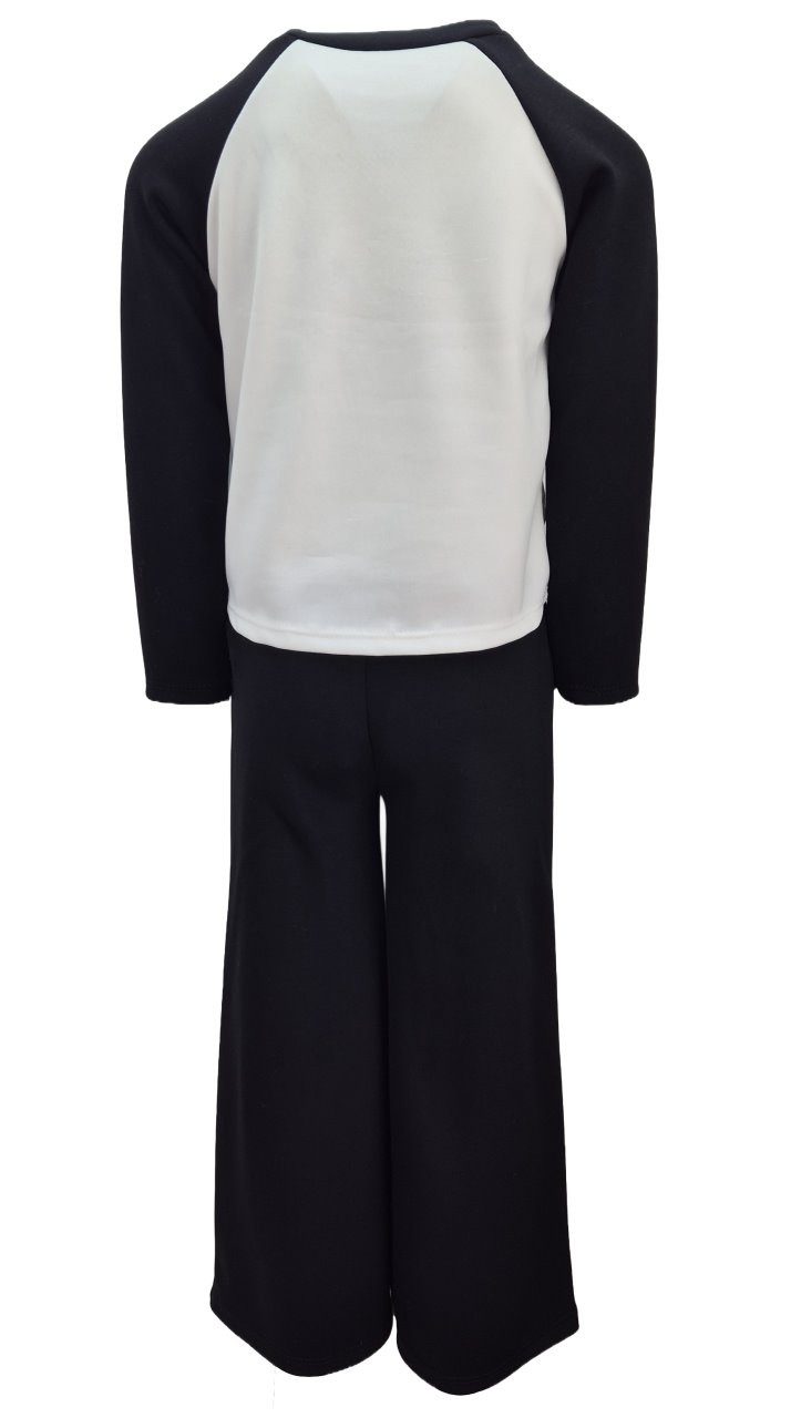 Girls Fashion Langarmshirt & Hose Sommer Set Langarmshirt + Hose, MS5338e (Set, Langarm-Shirt & Hose)