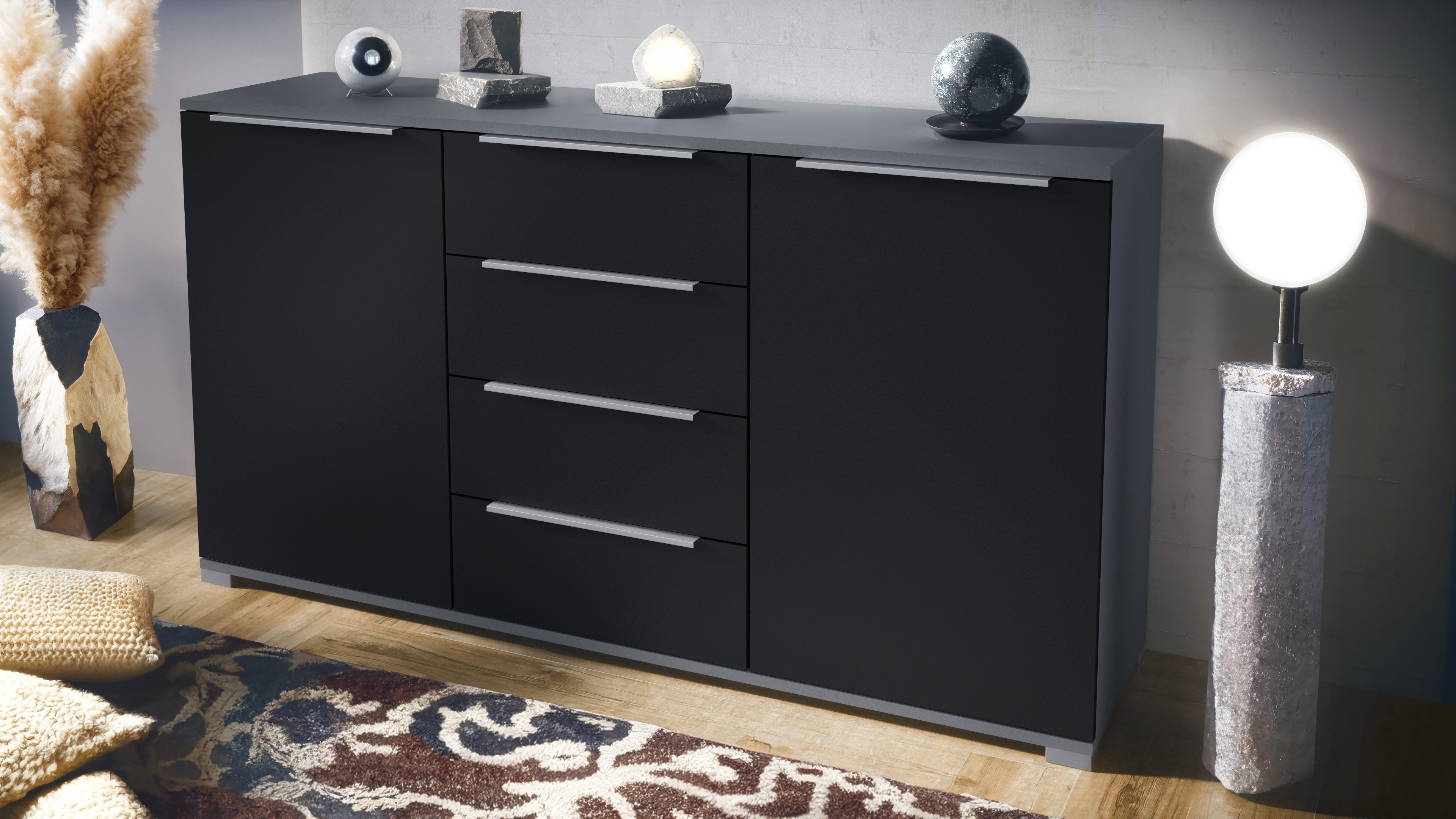 Vladon Sideboard Linio V1 (Anrichte, mit günstig online kaufen