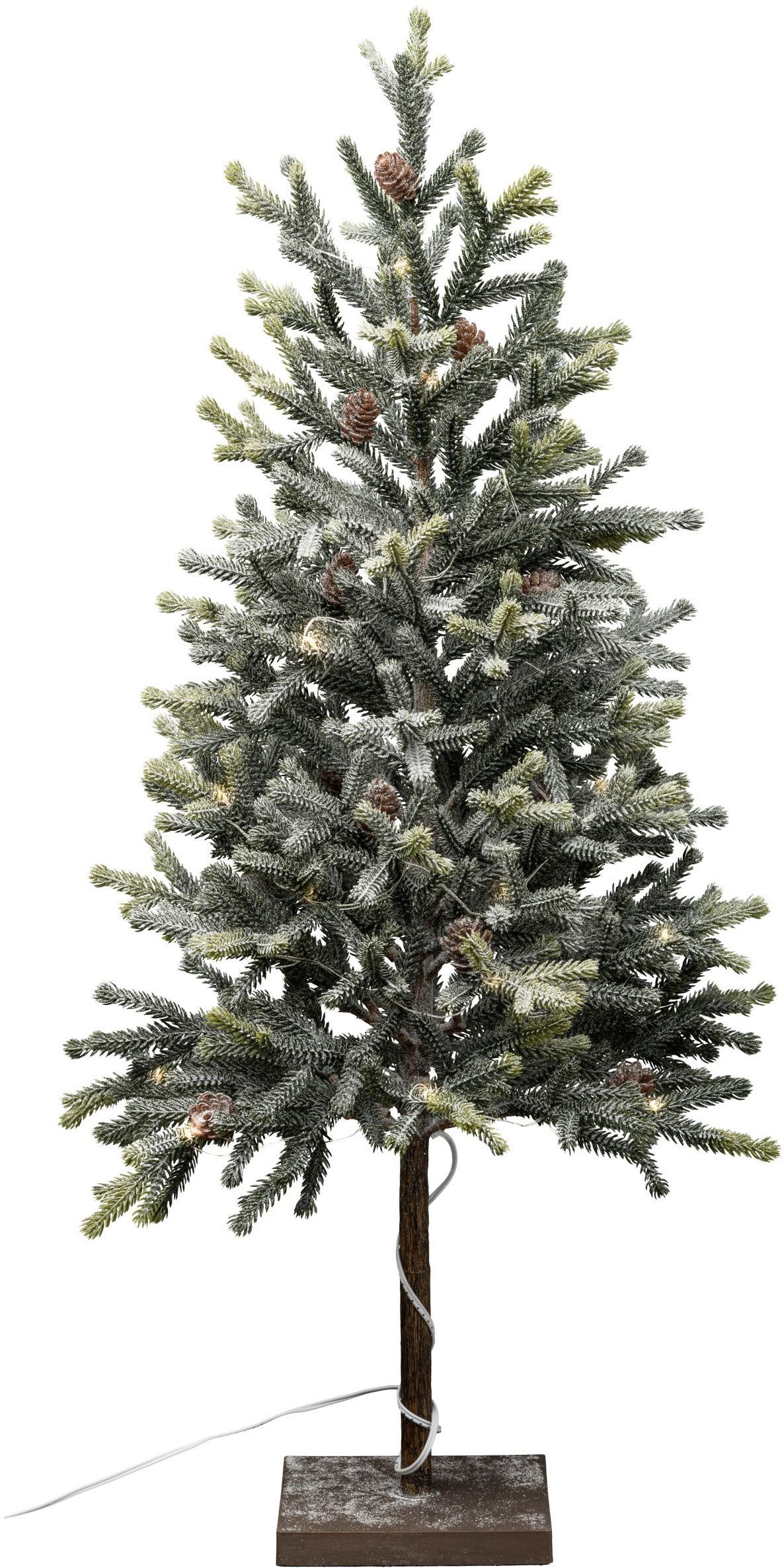 Winterliche Kunstpflanze Tannenbaum, Creativ green, Höhe 65 cm, mit LED-Bel günstig online kaufen
